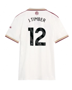 Billige Fotballdrakt Arsenal Jurrien Timber #12 Replika Tredjedrakt Dame 2025-26 Kortermet Billige Fotballdrakt Arsenal Jurrien Timber #12 Replika Tredjedrakt Dame 2025-26 Kortermet